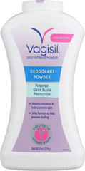 Vagisil Odor Block Deodorant Powder for Women, Talc-Free