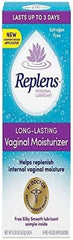 Replens Vaginal Moisturizer 8ct Bundle with Vagisil Maximum Strength 1oz Anti-Itch Feminine Cream