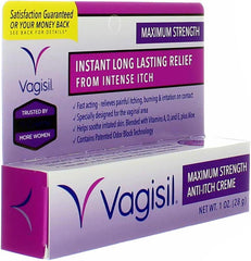 Vagisil Maximum Strength Anti-Itch Creme 1 oz (Pack of 2)