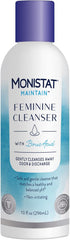 Monistat Feminine Cleanser with Boric Acid, 10 Fl Oz and Vagisil Medicated Feminine Wipes, Maximum Strength, 12 Wipes