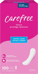 Carefree Panty Liners 100ct & Vagisil Maximum Strength Anti-Itch Cream, Feminine Care Bundle