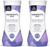 Summer's Eve Delicate Blossom All-Over Daily Feminine Wash, pH-Balanced Body Wash for Women, Removes Vaginal Odor and Refreshes, 15 Fl Oz (Pack of 2)