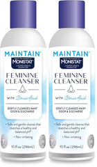 Monistat Boric Acid Feminine Wash,Fragrance-Free Intimate Wash for Women with Gentle pH-Balanced Formula,10 Fl Oz,(Pack of 2)