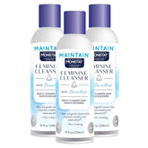 Monistat Boric Acid Feminine Wash, Fragrance-Free Intimate Wash for Women with Gentle pH-Balanced Formula, 10 Fl Oz, Pack of 3