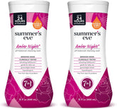 Summer's Eve Amber Nights with Oat and Shea Extracts, Daily Refreshing All Over Feminine Body Wash, Removes Odor, Feminine Wash pH Balanced, 15 fl oz (Pack of 2)