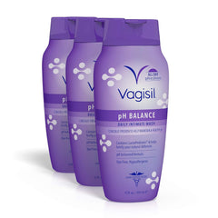 Vagisil Feminine Wash for Intimate Area Hygiene, pH Balance, Gynecologist Tested & Feminine Wash for Intimate Area Hygiene, Scentsitive Scents