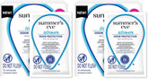 Summer's Eve Ultimate Odor Protection Daily Feminine Wipes, Gentle pH-Balanced Formula with Boric Acid Cleanses & Removes Vaginal Odor, Individually Wrapped Body Wipes, 12 Count (Pack of 2)