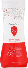 Summer's Eve Blissful Escape Daily Refreshing All Over Feminine Body Wash, Removes Odor, Feminine Wash pH Balanced, 15 fl oz (Pack of 2)