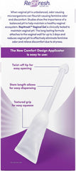 RepHresh Odor Eliminating Vaginal Gel, 4ct (0.07oz) & Vagisil Feminine Wash for Intimate Area Hygiene, Odor Block, Gynecologist Tested, Hypoallergenic, 12 oz, (Pack of 1)