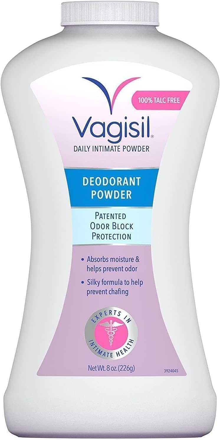 Vagisil Deodorant Powder, Odor Block, 8 Ounce
