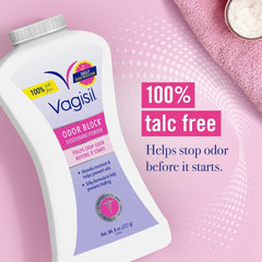 Vagisil Deodorant Powder Talc-Free - 8 oz, Pack of 5