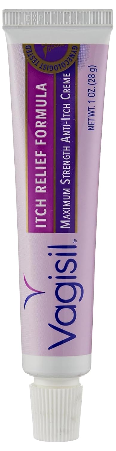 Vagisil Anti-Itch Crème, Maximum Strength, 1 Ounce