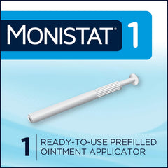 Monistat & Vagisil 1 Day Yeast Infection Treatments with 1 Tioconazole Prefilled Applicator Each for Women