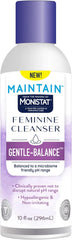 Monistat Gentle-Balance Feminine Cleanser for Women, Feminine Wash with Lactic Acid and Oatmeal Extract, Fragrance-Free, pH Balanced, 10 Fl Oz