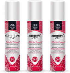 Summer's Eve Blissful Escape Daily Spray, Vagisil Odor Block Powder, Feminine Hygiene 2 oz Spray & 8 oz Powder