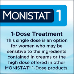 Monistat & Vagisil 1 Day Yeast Infection Treatments with 1 Tioconazole Prefilled Applicator Each for Women