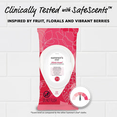 Summer's Eve Blissful Escape Feminine Wipes, Gentle pH-Balanced Formula Helps Control Vaginal Odor, Resealable Pack, 32 Wipes