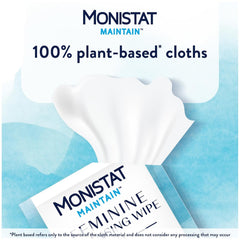 Monistat Feminine Wipes, 12 Ct, Pack of 2 | With Boric Acid | Fragrance Free