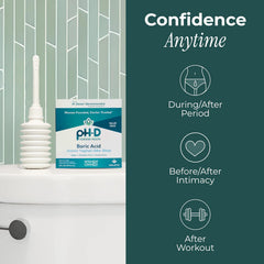 pH-D Feminine Health Support - Instant Odor Rinse with Boric Acid for Vaginal Odor - Vegan, Paraben-Free, Cruelty-Free, 6 Fl Oz Total, (3 Fl Oz, Pack of 2)