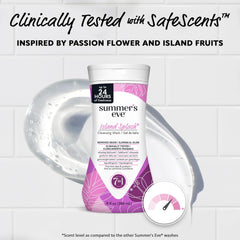 Summer's Eve Island Splash All-Over Daily Feminine Wash, pH-Balanced Body Wash for Women, Removes Vaginal Odor and Refreshes, 9 Fl Oz, Pack of 12