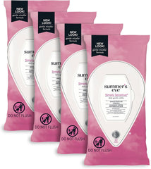 Summer's Eve Simply Sensitive Feminine Wipes 4 Pack and Vagisil Maximum Strength Anti-Itch Feminine Cream, 1 oz
