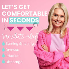 Hydro GYN Vaginal Moisturizer | Long Lasting for Vaginal Dryness & Irritation | Hyaluronic Acid & Vitamin E | Feminine Care Hormone Free | Pre and Post Menopausal | 12 Vaginal Suppositories
