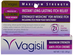 Vagisil Anti-Itch Crème, Maximum Strength, 1 Ounce